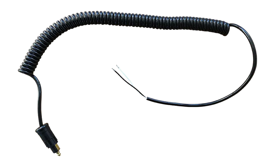 Passendes Spiralkabel: 2P/6-24V Spiralkabel (ISO 4165 - ADR) for the connection of power supply