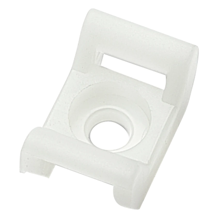 Schraubsockel für Kabelbinder bis 9 mm, natur
