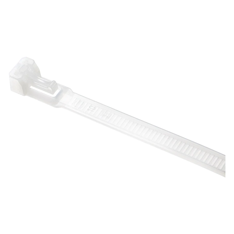 Lösbarer Kabelbinder 350 × 7,5 mm, natur · Beutel à 100 Stück