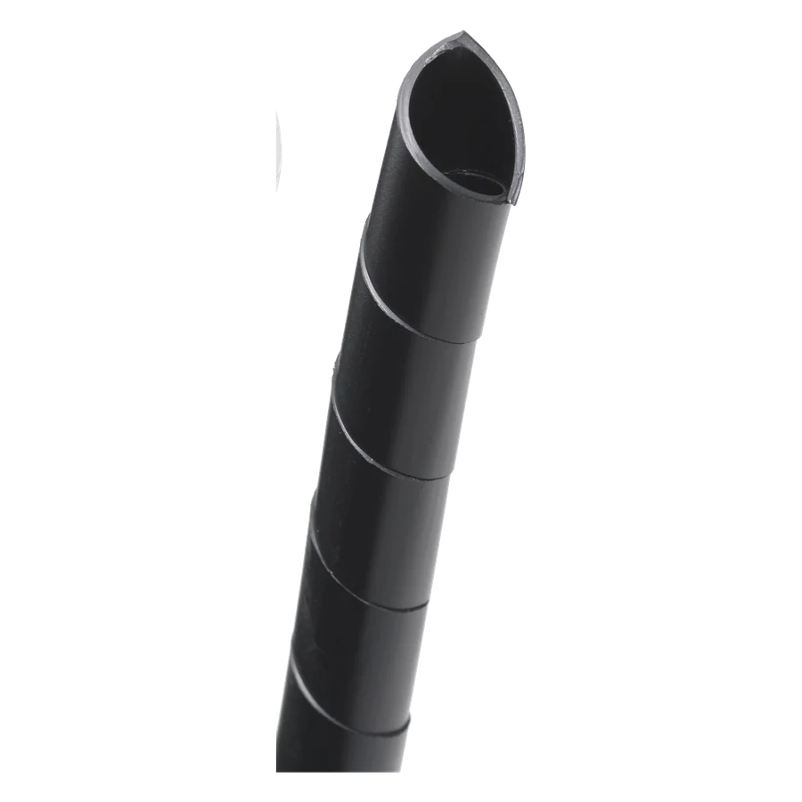 Spiral wrap Ø 25 mm for bundles 23–150 mm, black · roll of 20 m