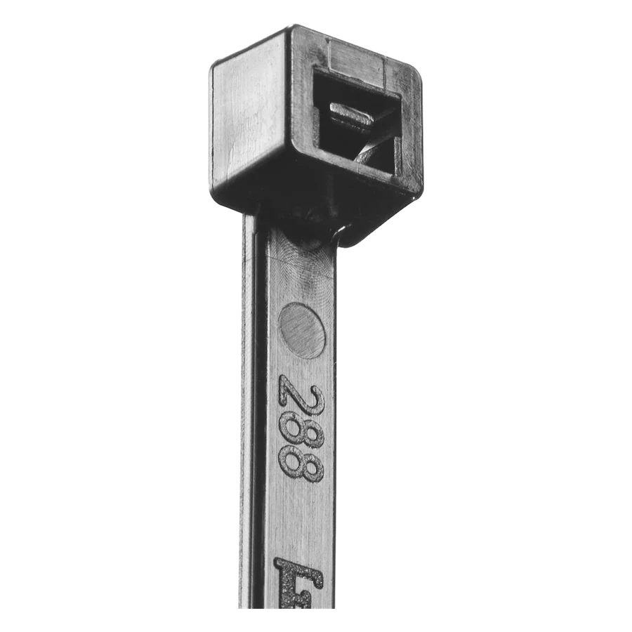 Kabelbinder 200 × 3,5 mm, schwarz · Beutel à 100 Stück