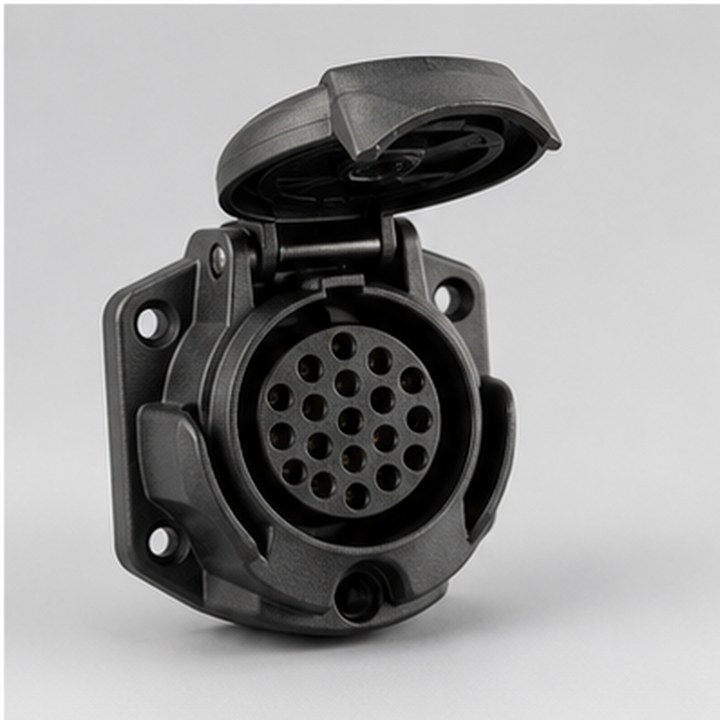 7P/24V «JAEGER Basic» Socket (ISO 7638-1 ABS, EBS, ADR)